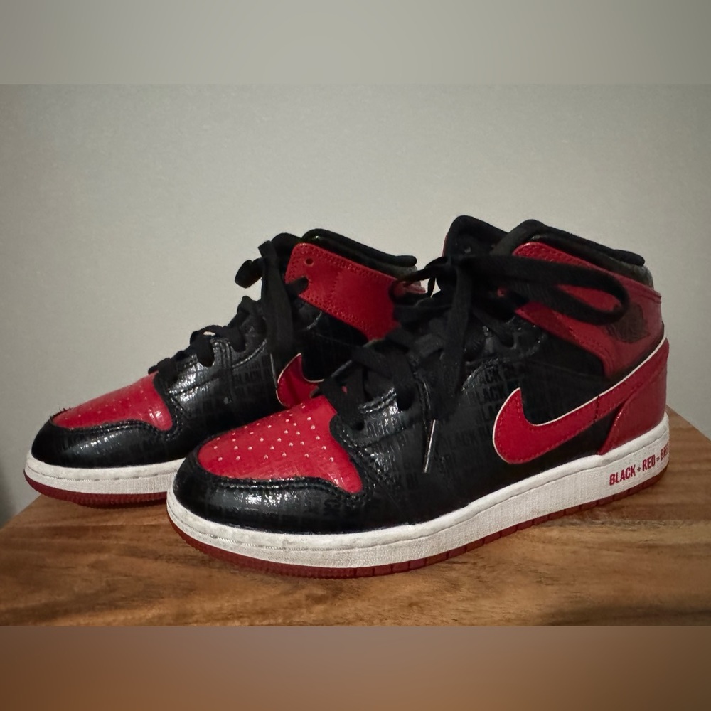 Nike Jordan Kids Sneakers - Black and Red